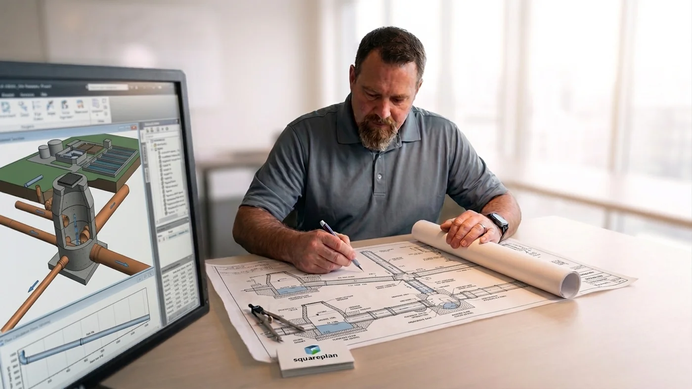 Ingenieurbüro in Regensburg - Ingenieur am Arbeiten